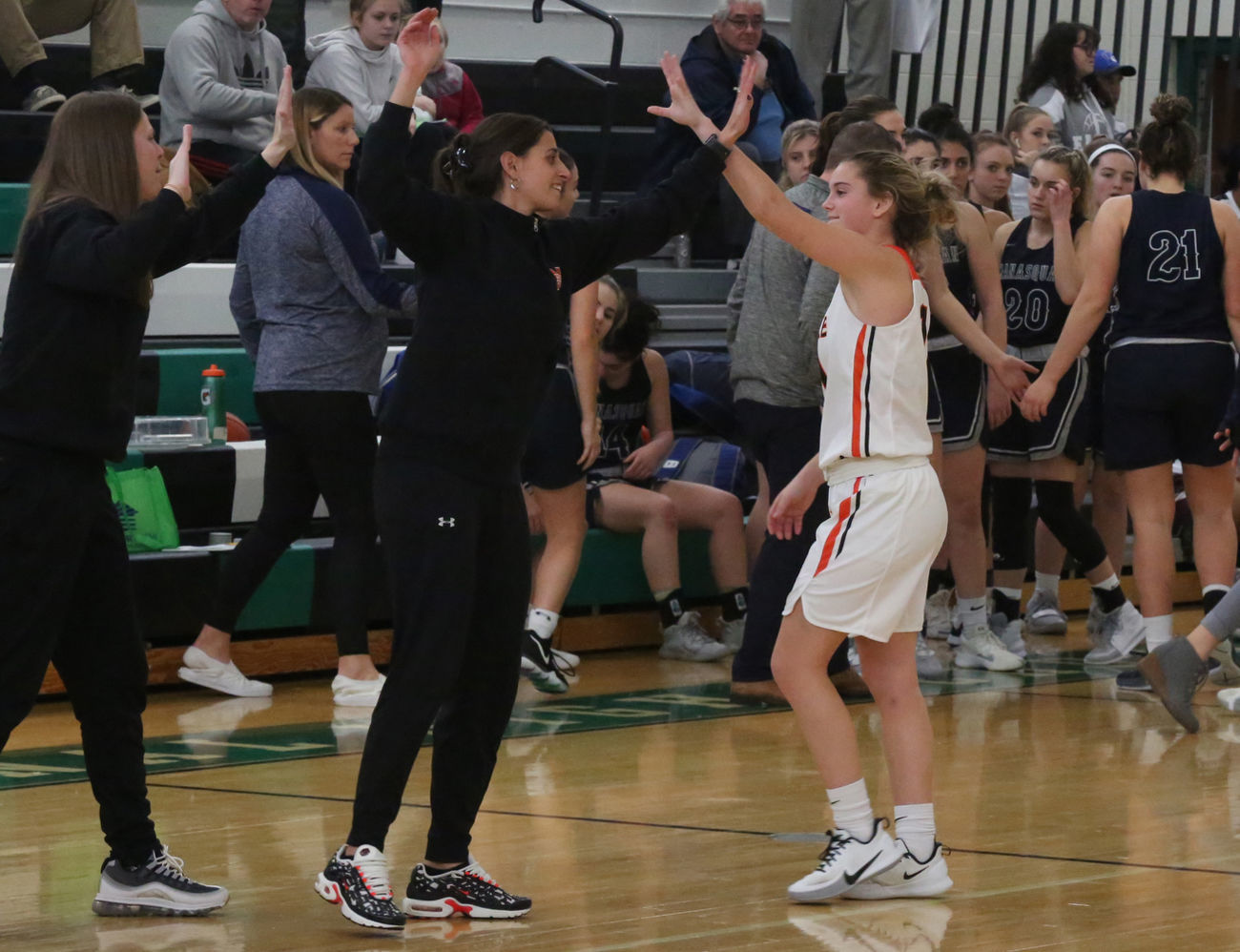 Middle Manasquan girls basketball